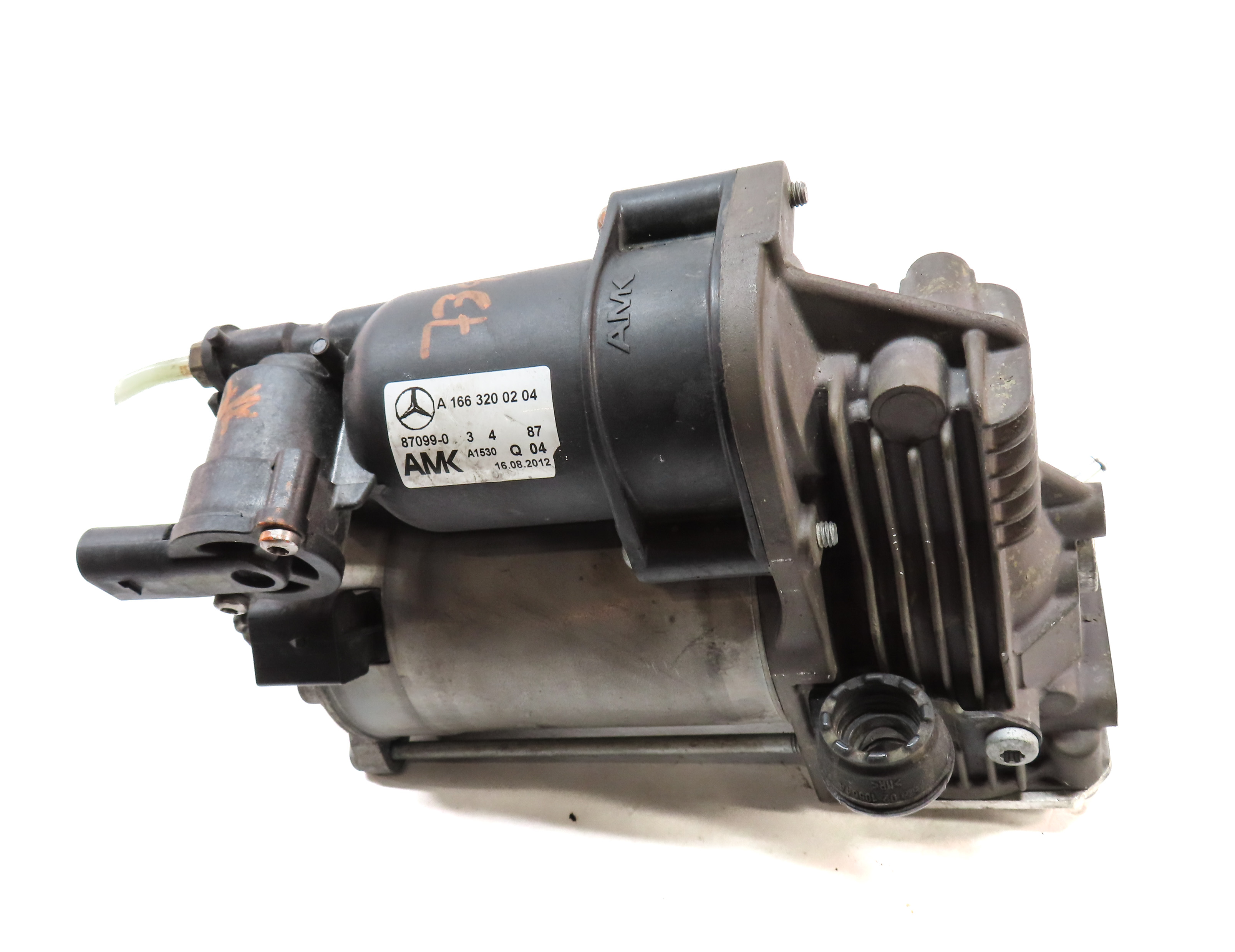 13-19 MERCEDES GL GLE GLS ML CLASS (W166 X166) AIR SUSPENSION COMPRESSOR PUMP — exact item pictured